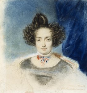 Portrait of Mme. de Therville by Paul Delaroche